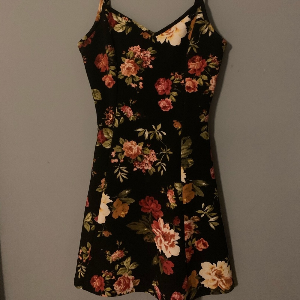Floral mini dress